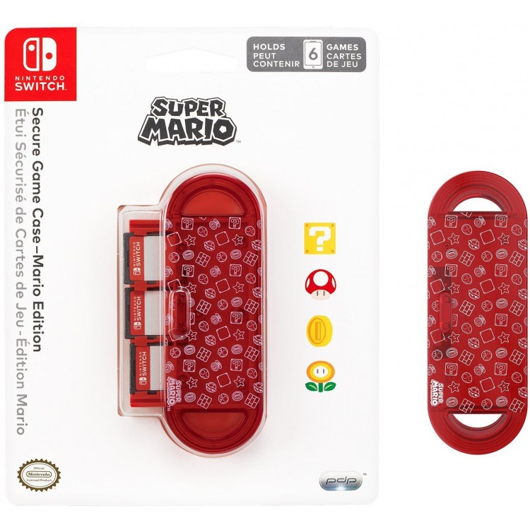 PDP Nintendo Switch Game Case - Super Mario Edition لوازم جانبی 